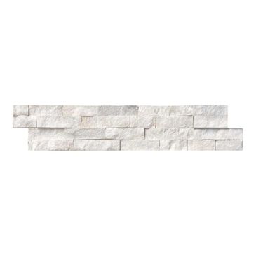 MS International Arctic White 6" x 24" Ledger Panel, , large