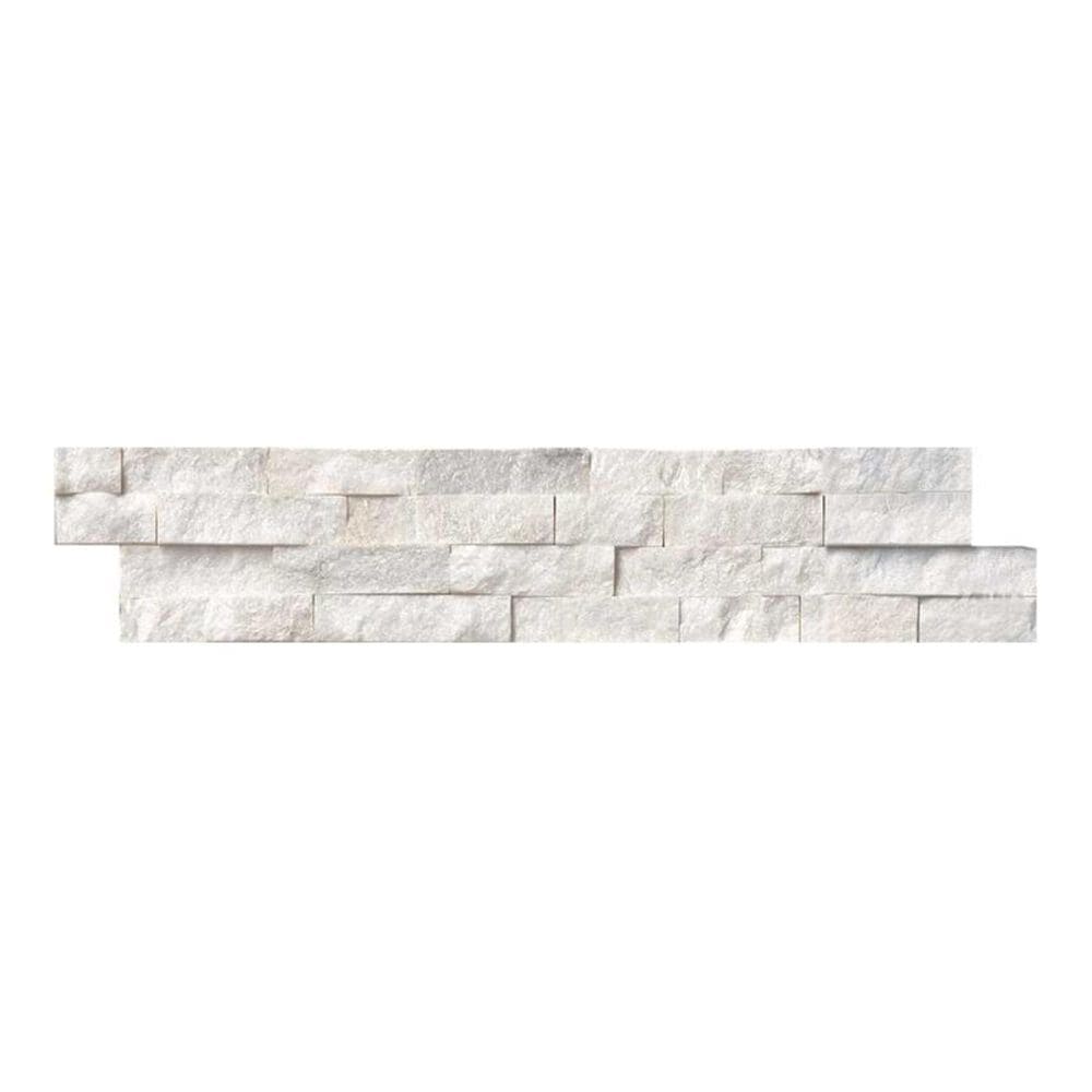 MS International Arctic White 6" x 24" Ledger Panel, , large