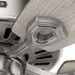 Hunter Builder Plus 52" Ceiling Fan with Lights in Brushed Nickel, , large