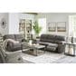 Ashley Scranto Manual Reclining Sofa in Brindle, , large