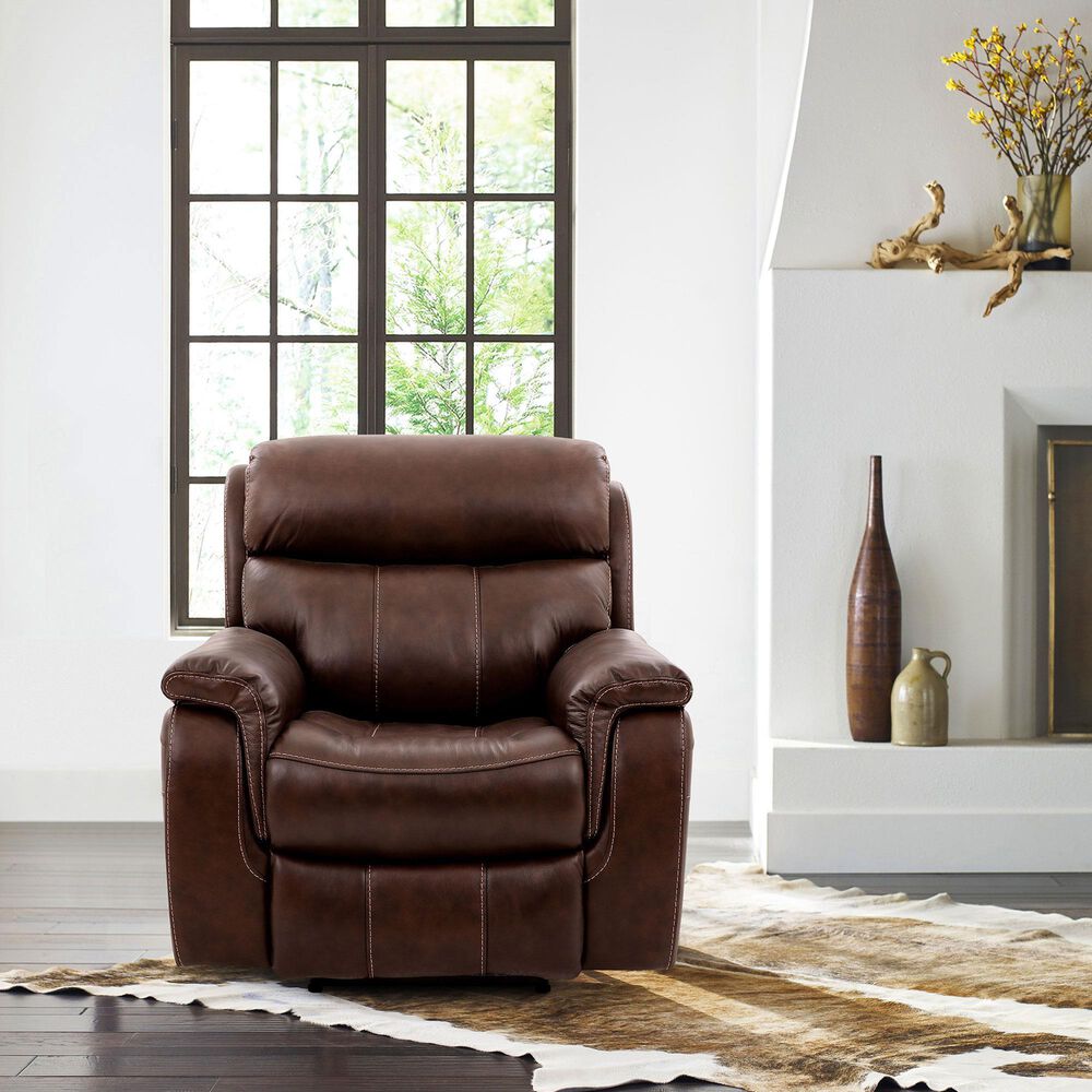 Blue River Montague Power Recliner in Brown, , large