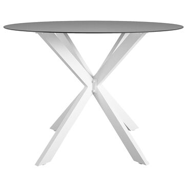 DHP Circi Round Table in Black and White - Table Only, , large