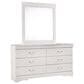 Ashley Anarasia 4-Piece Full Bed Room Set in White, , large
