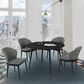 Blue River Arcadia and Juno 5-Piece 48" Dining Set with Charcoal Cushion in Black, , large
