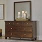 Ashley Danabrin 7-Drawer Dresser and Mirror in Brown, , large