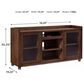 Ashley Starmore 70" TV Stand in Walnut, , large