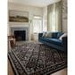 Rifle Paper Co. x Loloi Laurel Parquet 6"6" x 9"2" Black Area Rug, , large