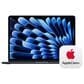Apple MacBook Air 13.6" Laptop - Apple M4 chip 10-core CPU - 24GB RAM - 10-core GPU - 512GB SSD in Midnight with 3-Year AppleCare+, , large