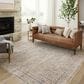 Angela Rose Blake 6"7" x 9"10" Beige and Denim Area Rug, , large