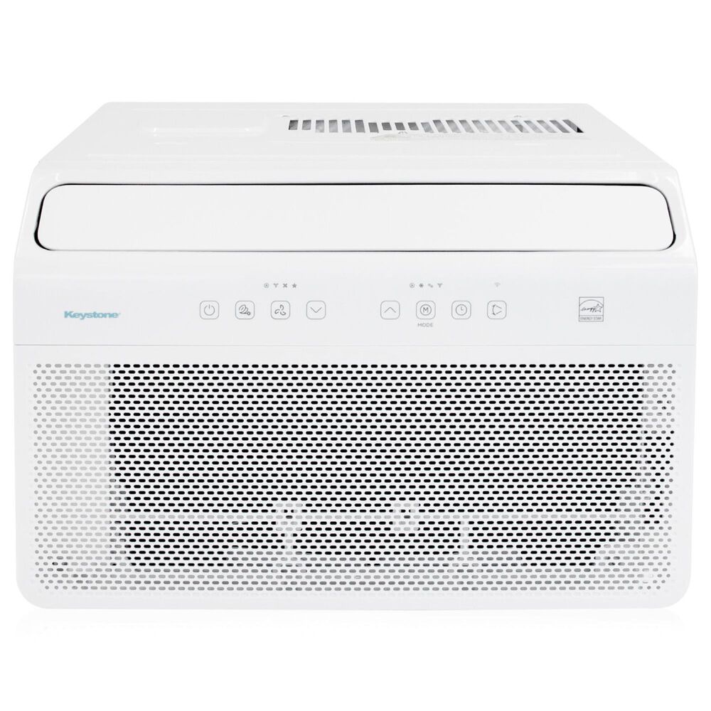 Keystone 10000 BTU Window Mounted Inverter Air Conditioner in White, , large