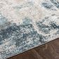 Surya Lavadora LVR-2313 2"7" x 7"3" Ink Blue, Navy, Light Gray, Light Beige and Cream Runner, , large