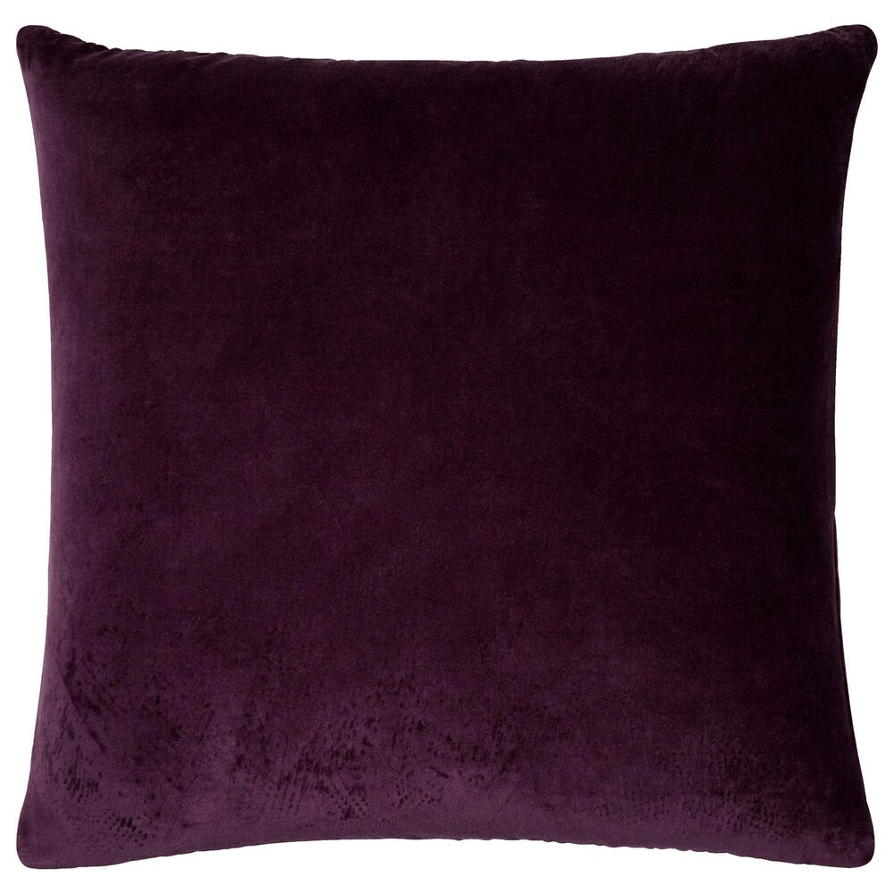 Surya Digby 20&quot; Square Throw Pillow in Dark Purple, , large