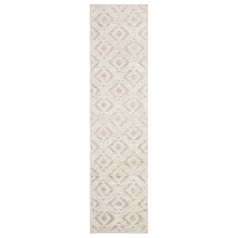 Safavieh Skyler SKY190H 2" x 6" Ivory and Gray Scatter Rug, , large