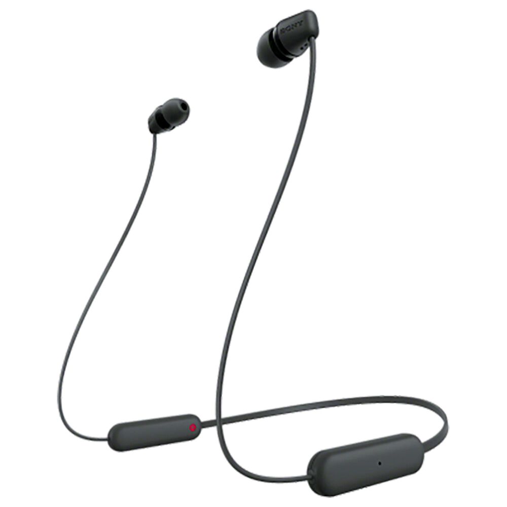 Sony WI-C100 Wireless In-ear Headphones - Black, , large