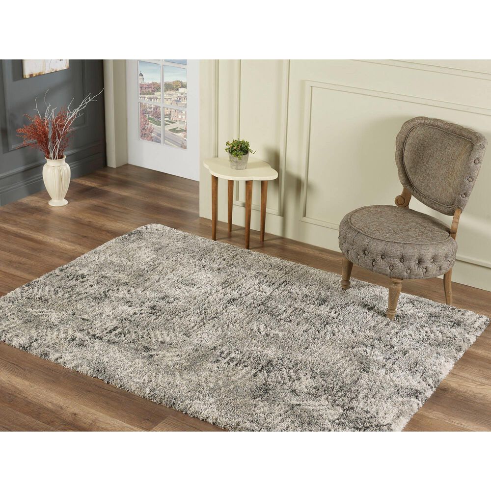 Central Oriental Natick Marin 5&#39; x 7&#39; Cream Area Rug, , large