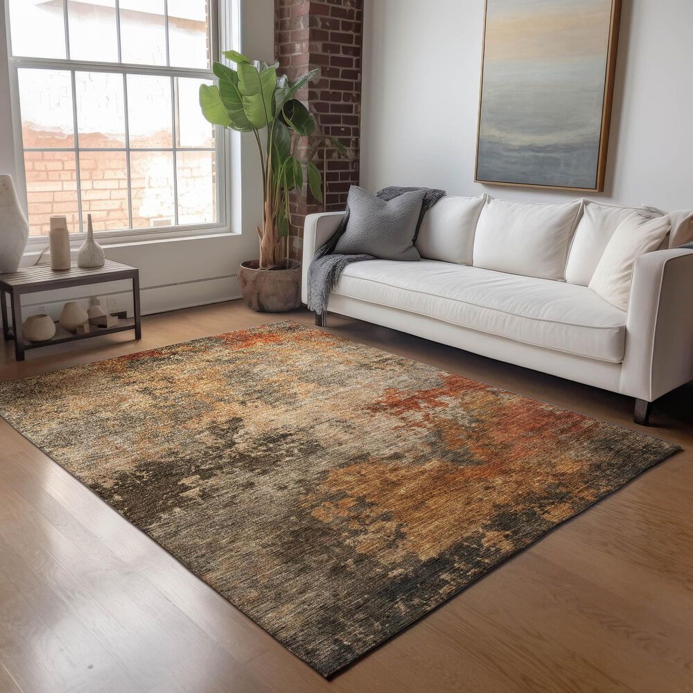 Dalyn Rug Company Nouveau NV24 10&#39; x 14&#39; Khaki Indoor/Outdoor Area Rug, , large