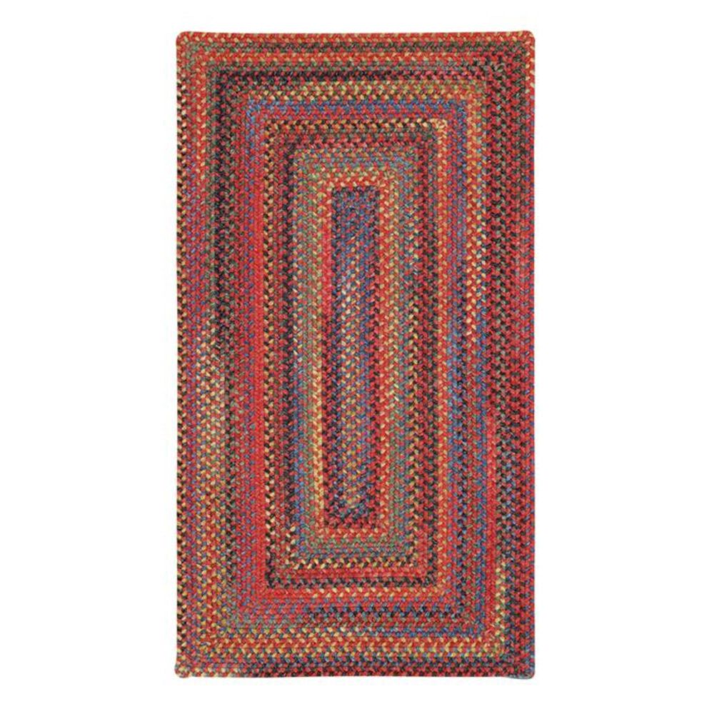 Capel Songbird 0103 5" x 8" Concentric Cardinal Area Rug, , large