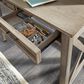 Homestyles Mountain Lodge Desk with Hutch in Gray, , large