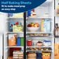 GE Appliances 28 Cu. Ft. Side-By-Side Refrigerator with Extra Tall Dispenser and In-Door Icemaker in Fingerprint Resistant Slate, , large