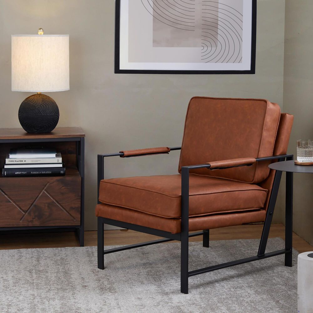 LumiSource Kona 23" Polyresin Table Lamp in Matte Black and Modern Brass (Set of 2), , large