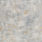 Surya Dresden DRE-2320 White, Medium Gray, Light Slate, Gray, Denim and Mustard 12" x 15" Area Rug, , large