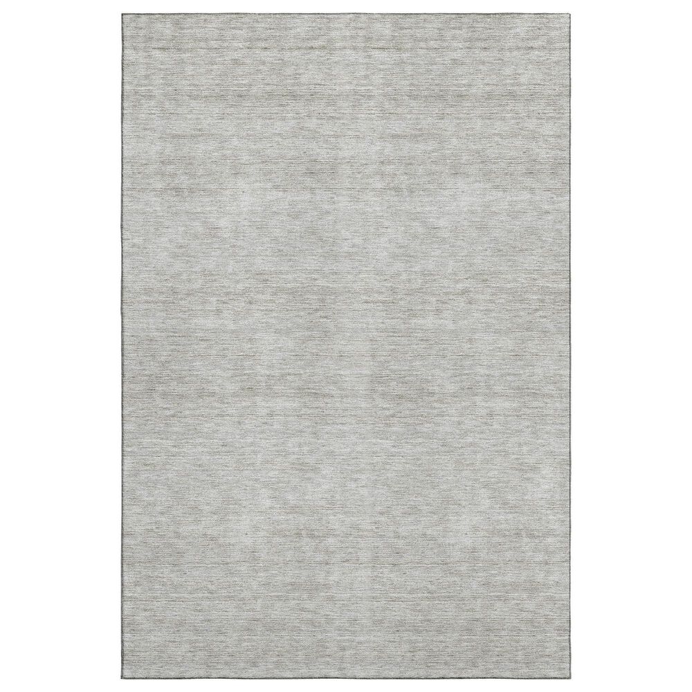 Dalyn Rug Company Soft Essentials Solid Linen 10" x 14" Indoor/Outdoor Area Rug, , large