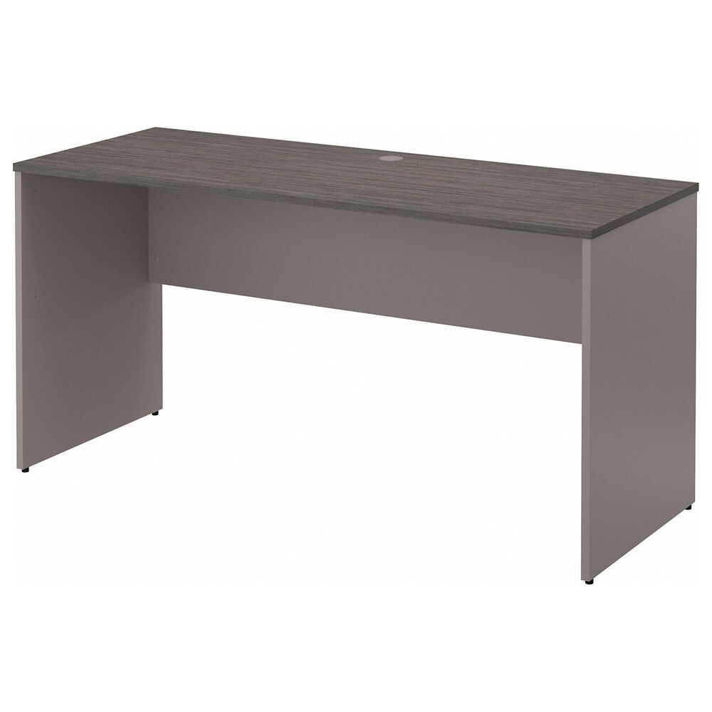 Bush 60" Credenza Desk in Cocoa/Pewter, , large