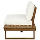 Linon Home Decor Skypark Outdoor Right Side Loveseat in Beige, , large