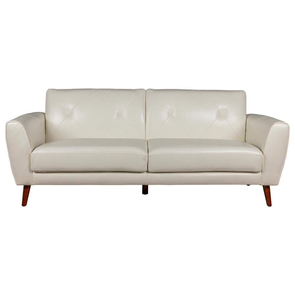 Mayberry Hill Sonata Stationary Sofa in Ling Dian White, , large