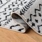 Safavieh Tulum TUL267 8" x 10" Ivory and Black Area Rug, , large