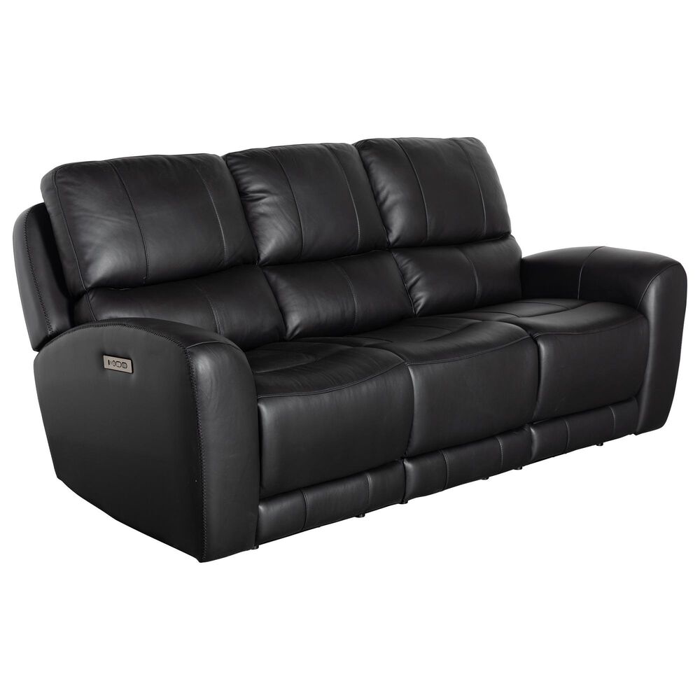 Italiano Furniture Bel Vista Power Reclining Sofa in Black, , large
