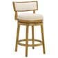 Armen Living Noely Counter Height Stool in Amber Glow, , large