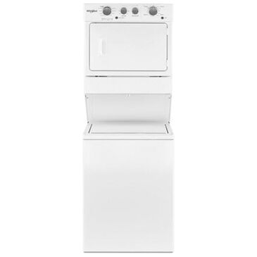 Whirlpool 27" 3.5 Cu. Ft. Electric Stacked Washer and Laundry Center, , large