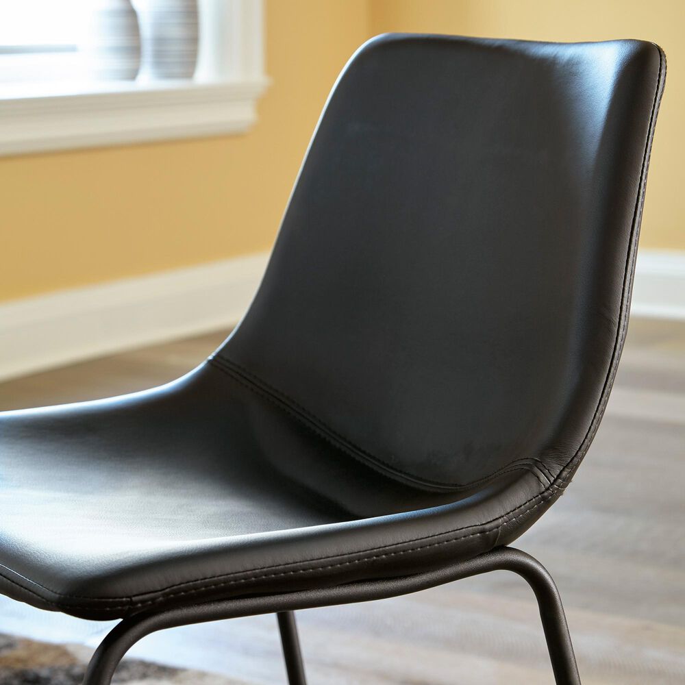 Signature Design by Ashley Centiar Dining Side Chair in Black (Set of 2) Shop NFM