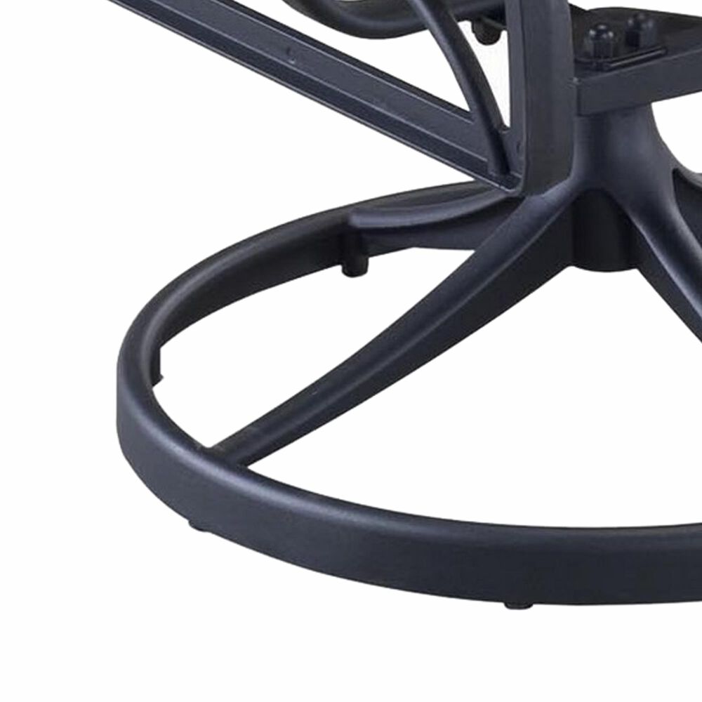 Homestyles Sanibel Swivel Rocking Chair without Cushion in Black, , large