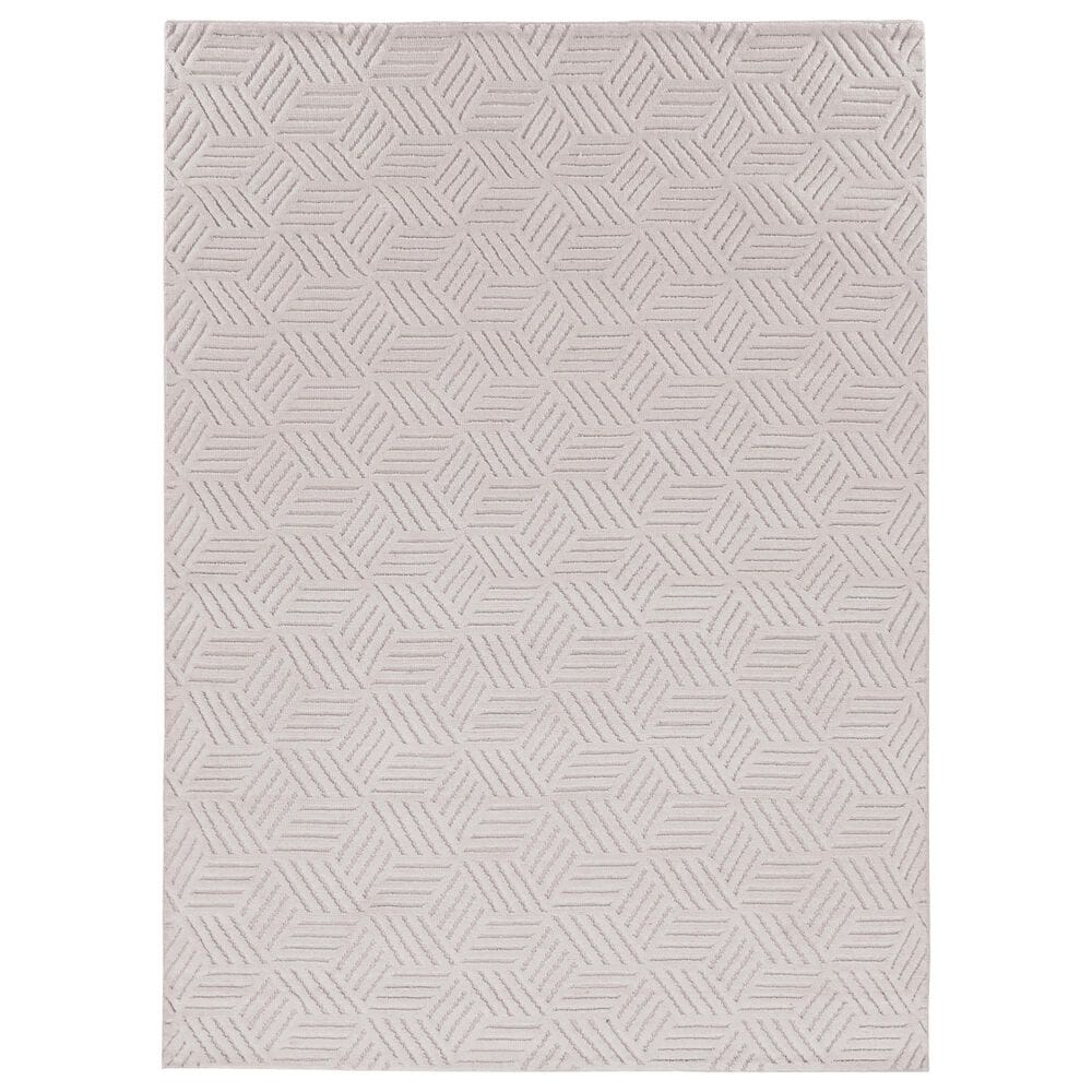 Radici USA Magica 8" x 10" White Area Rug, , large