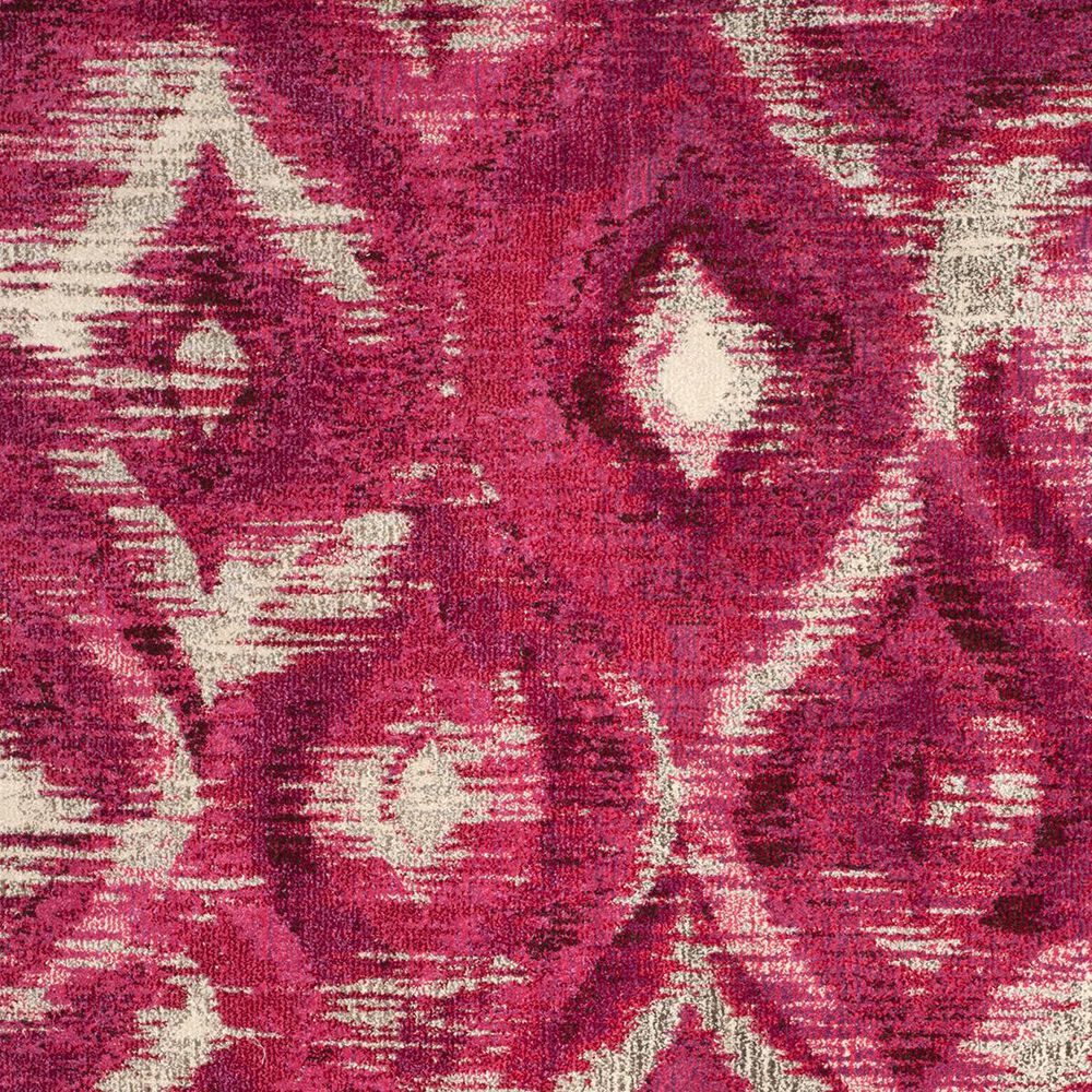 Safavieh Monaco MNC242D-28 2&#39;2&quot; x 8&#39; Fuchsia/Cream Runner, , large