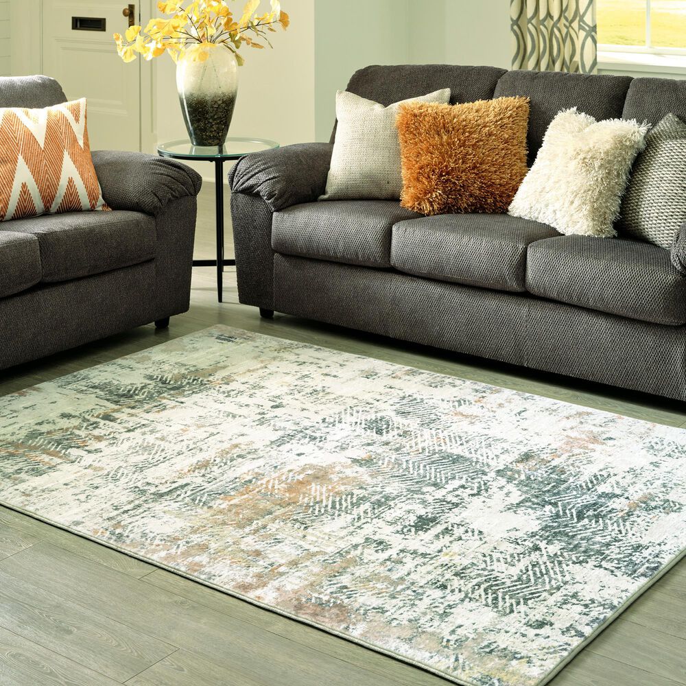 Ashley Redlings 5&#39; x 7&#39; Multicolor Area Rug, , large