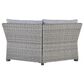 Ashley Naples Beach 4-Piece Outdoor Sectional in Gray, , large