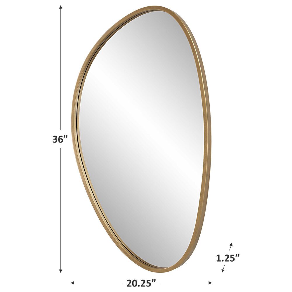 Uttermost Boomerang Mirror in Gold, , large