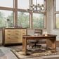 Hooker Furniture Melange Romano Writing Desk in Warm Brown, , large