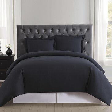 Pem America Truly Soft Everyday 3-Piece Full/Queen Duvet Set in Black, , large