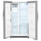 Frigidaire 4-Piece Kitchen Package with 25.6 Cu. Ft. 36" Standard Depth Refrigerator, 30" Electric Range, 1.8 Cu. Ft. Over-The-Range Microwave, 24 in. Built-In Dishwasher in Stainless Steel, , large