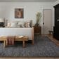 Amber Lewis x Loloi Collins 10" x 14" Charcoal and Denim Area Rug, , large