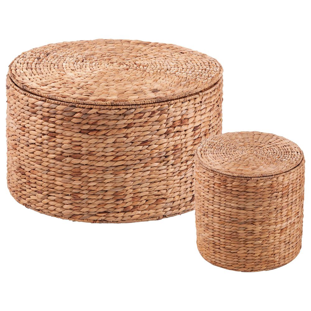 Southern Enterprises Satalia 2-Piece Storage Tables in Natural, , large