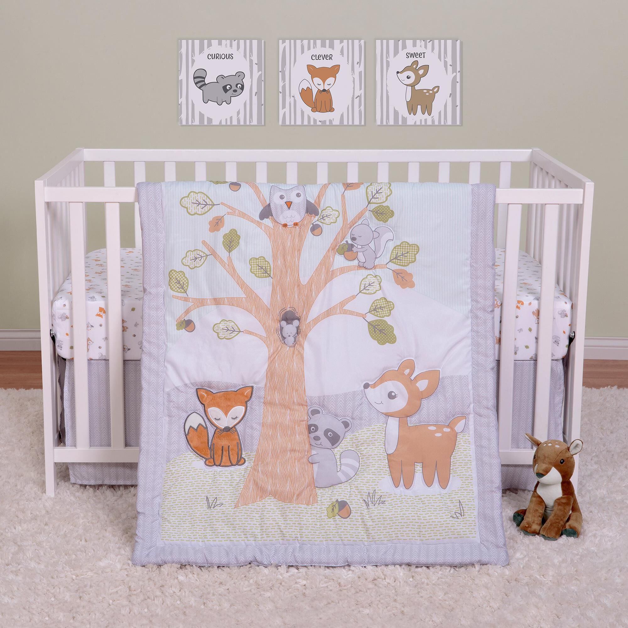 Forest crib bedding shop