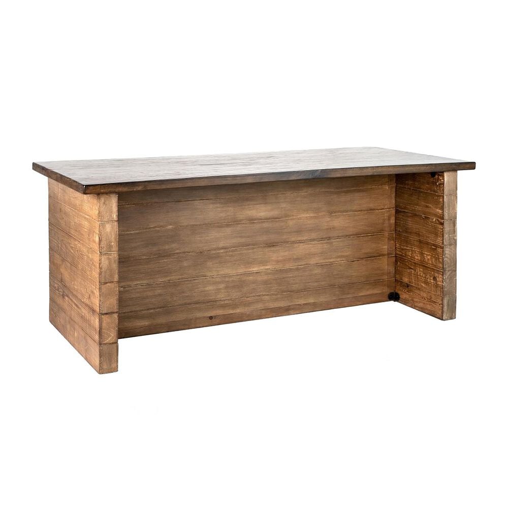 Nest Home Collections Marcus Kitchen Island in Java and Natural, , large