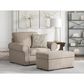 Ashley Sararose Ottoman in Heather, , large