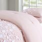 Pem America Christian Siriano Confetti Flowers 3-Piece Full/Queen Duvet Cover Set in Blush, , large