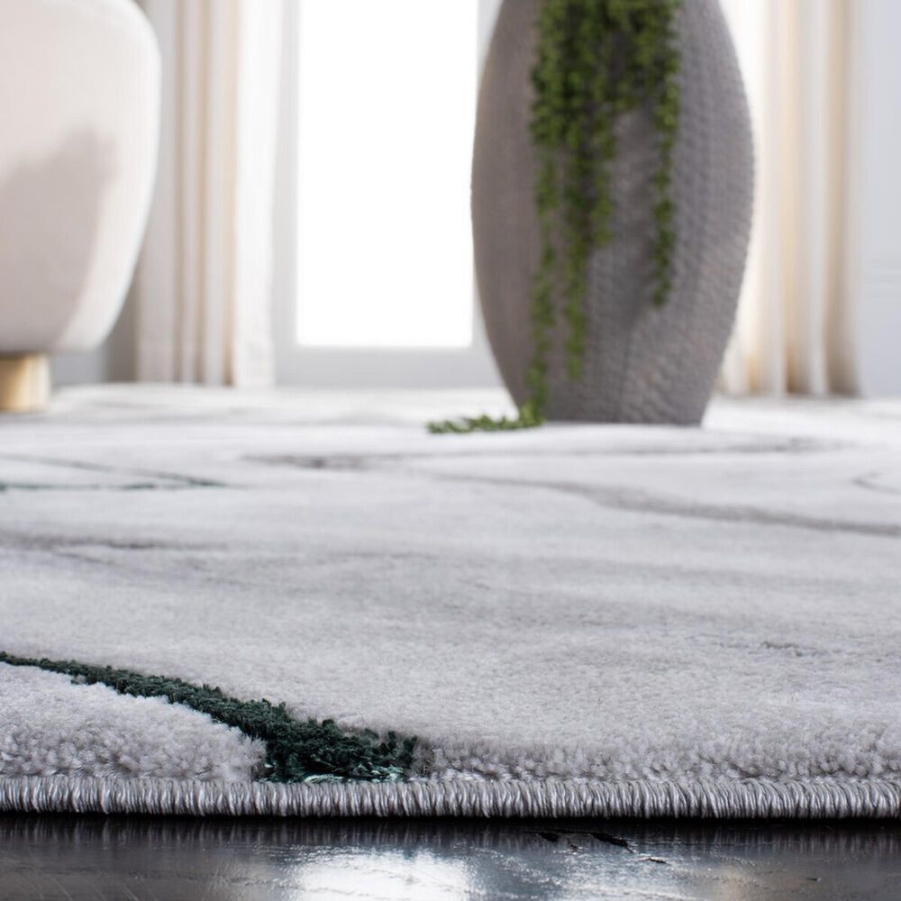 Safavieh Craft CFT819Y 8&#39; x 10&#39; Grey and Green Area Rug, , large